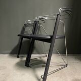 A pair of 'Post Modern' 1980's desk chairs/side chairs.