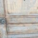 Raw wood pine door