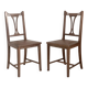 Art Nouveau pair of chairs 1900