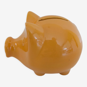 Vintage zoomorphic pig animal piggy bank