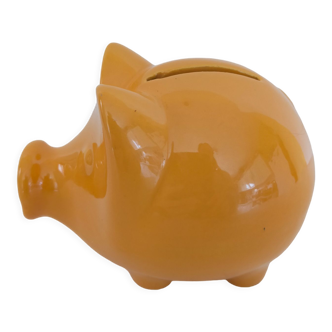 Vintage zoomorphic pig animal piggy bank