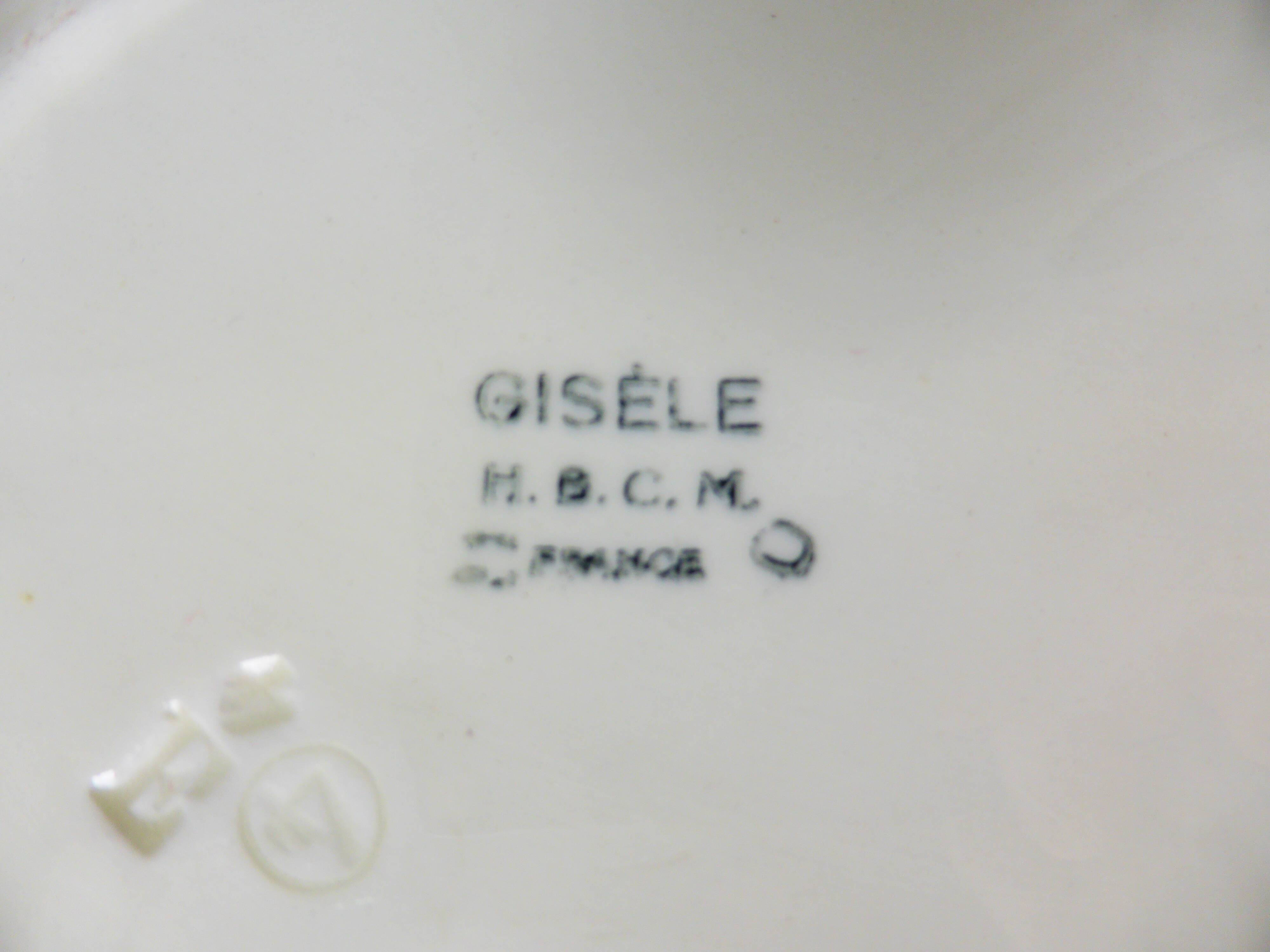 Plat de service oval HBCM modèle Gisèle 2008152