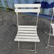 Set of 4 garden chairs