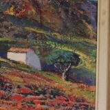 Original Swedish Oil on Canvas – “Bergsby Taragona” by Henry Eldin
