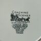 8 Johnson Bros "Coaching Scenes" English dessert plates