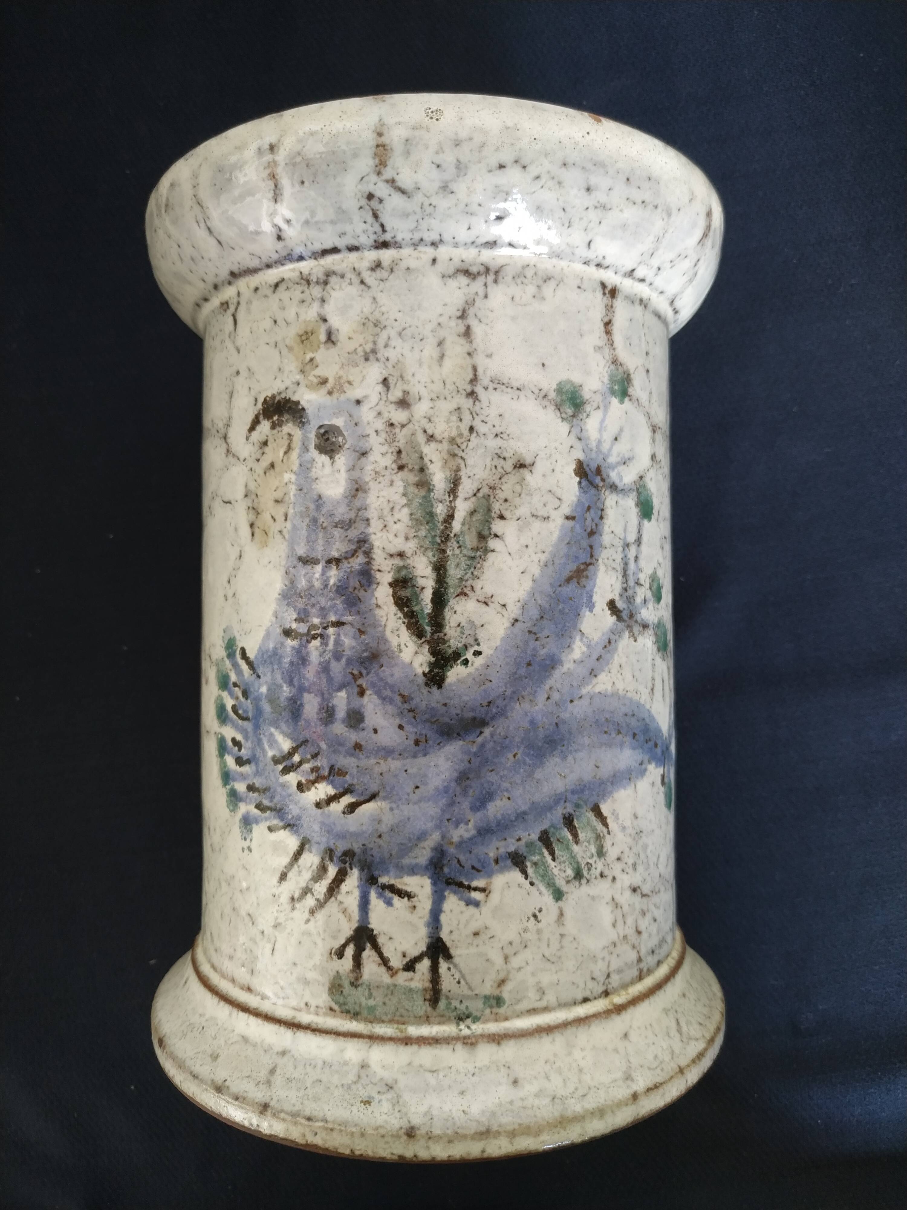 Two pots Gustave Reynaud Le Mûrier Vallauris