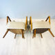 Pair cocktail chairs