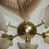 Vintage shell chandelier