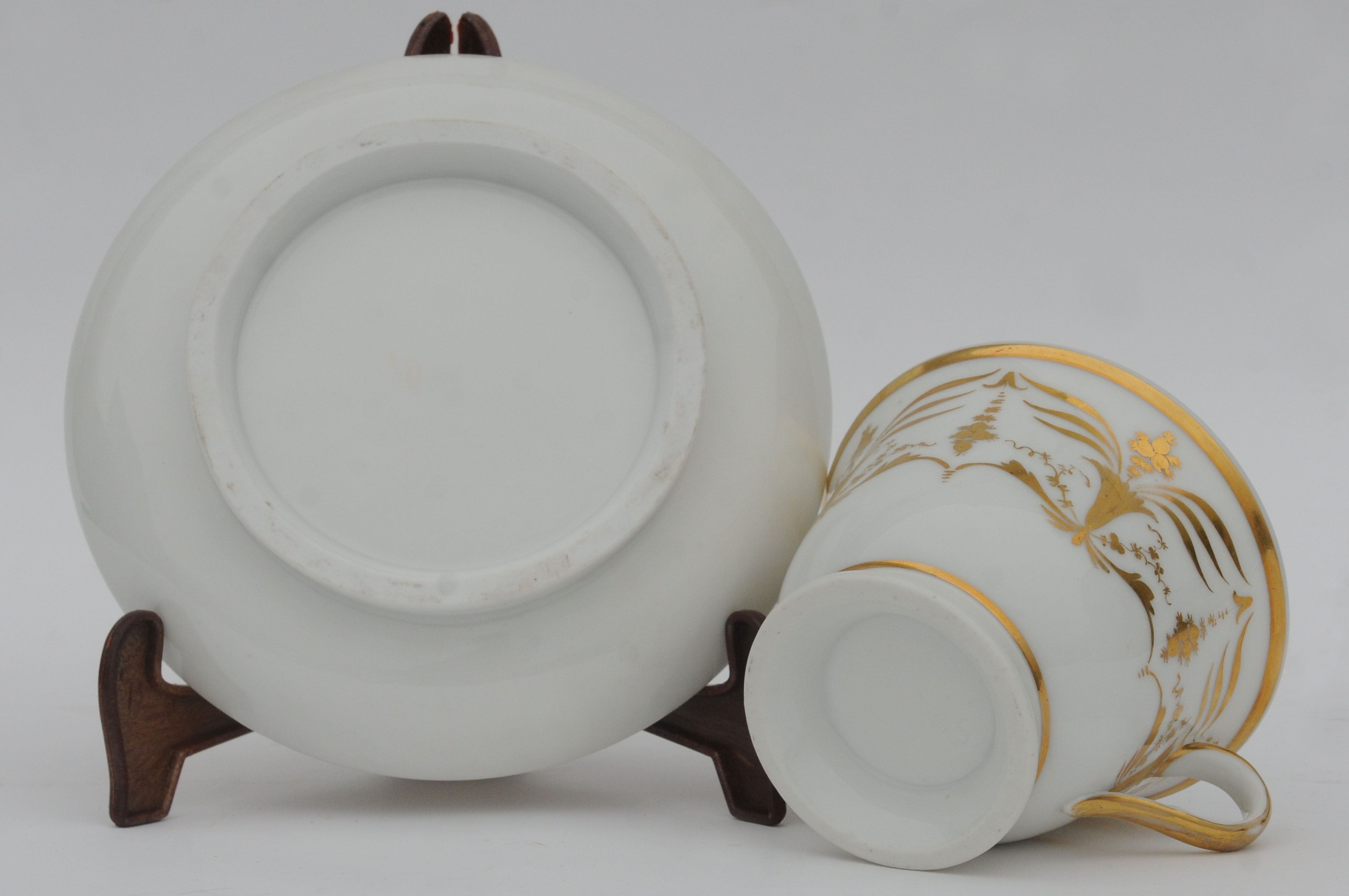 Paris porcelain cup and cup