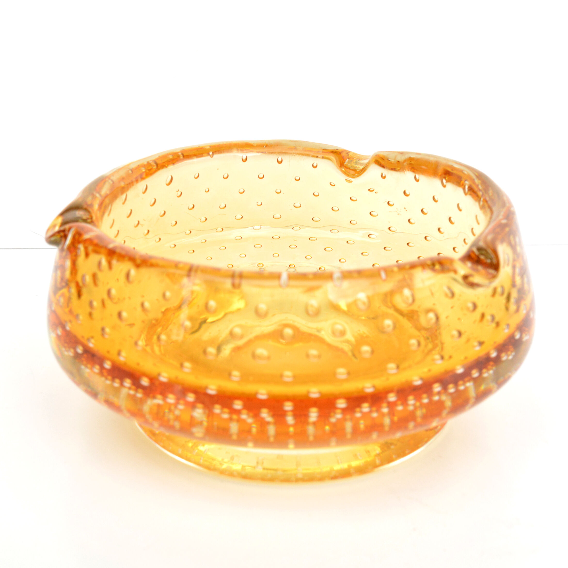 A bowl or ashtray, designed by M. Metelak, Harrachov, Czechoslovakia, 1960s