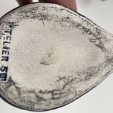 Ceramic orangeade service in ultramarine blue, workshop 59 - Vallauris -