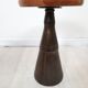 Pair of industrial stools foot in copper metal