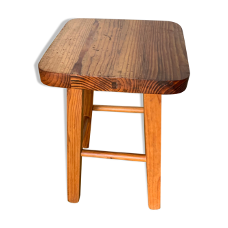 Tabouret en pin