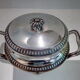 Sugar decoration silver metal shell