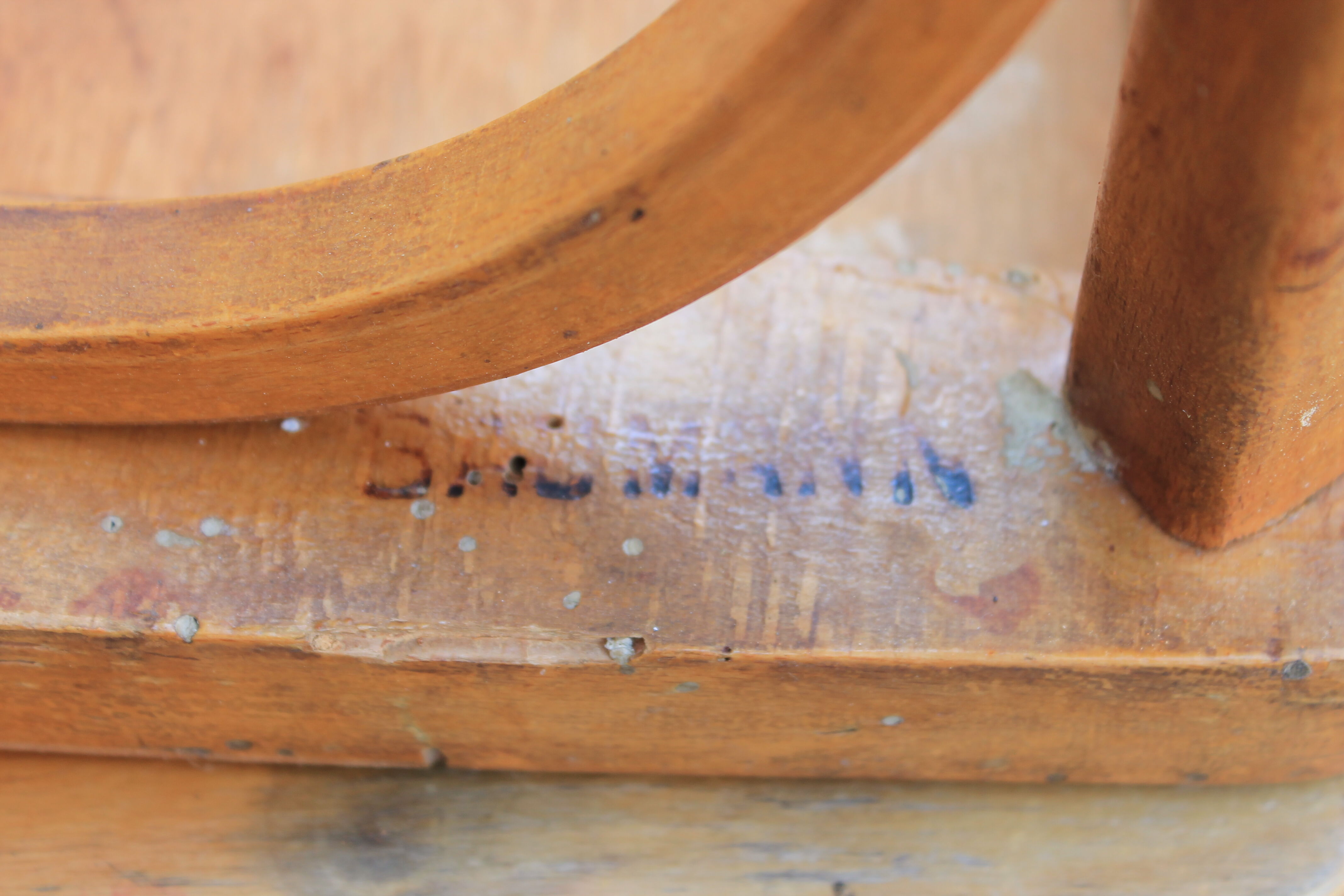 Pair of baumann bistro chairs No.56