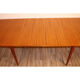Table de repas extensible scandinave en teck vers 1960