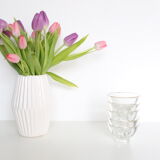 Set of 5 champagne glasses without foot, bistro style