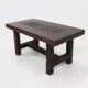 Antique Handcarved Solid Tropical Wooden Dining Table 1920s