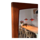 Aksel Kjersgaard model 103 mirror - Kai Kristiansen - Danish teak mirror