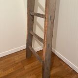 Raw and authentic old decorative ladder