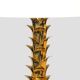 Brass table lamp stand with palmettes