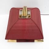 Tommaso Barbi Style Mid-century Modern Italian Brass Table Lamp, 1970s