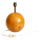 Ornamental lamp base made of elm wood, Italy 1960s.