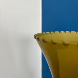 Large opaline khaki tulip collar