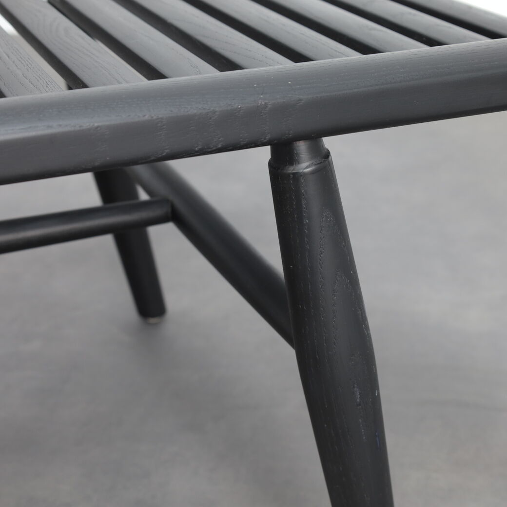 Contemporary slatted wood bench by Stellar Works, 2000s