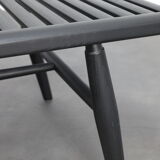 Contemporary slatted wood bench by Stellar Works, 2000s