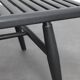 Contemporary slatted wood bench by Stellar Works, 2000s