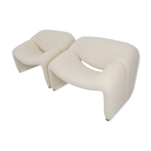 Paire de fauteuils Groovy - pierre paulin