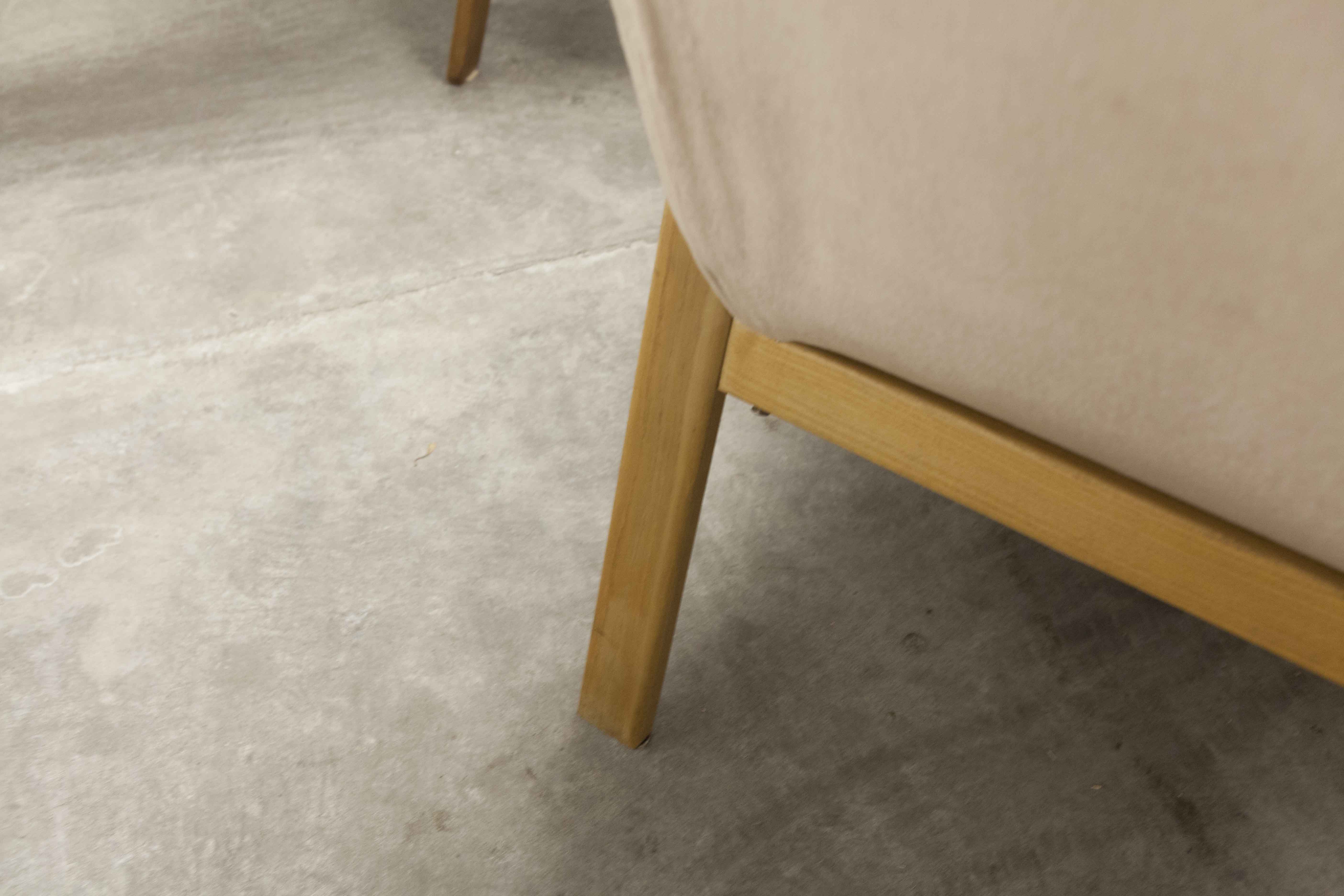 Paire de fauteuils bow wood Steiner ARP 1960