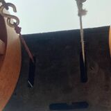 Mouvement de comtoise époque XIXe cadran émaillé