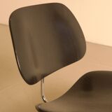 "LCM" chairs in black ash by Charles and Ray Eames for Herman Miller 60s.