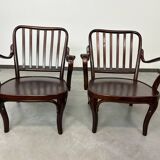 Art Deco armchairs A752F by Josef Frank for Thonet Mundus