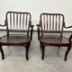 Art Deco armchairs A752F by Josef Frank for Thonet Mundus