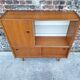 Vintage sideboard, antique bar cabinet, bookcase