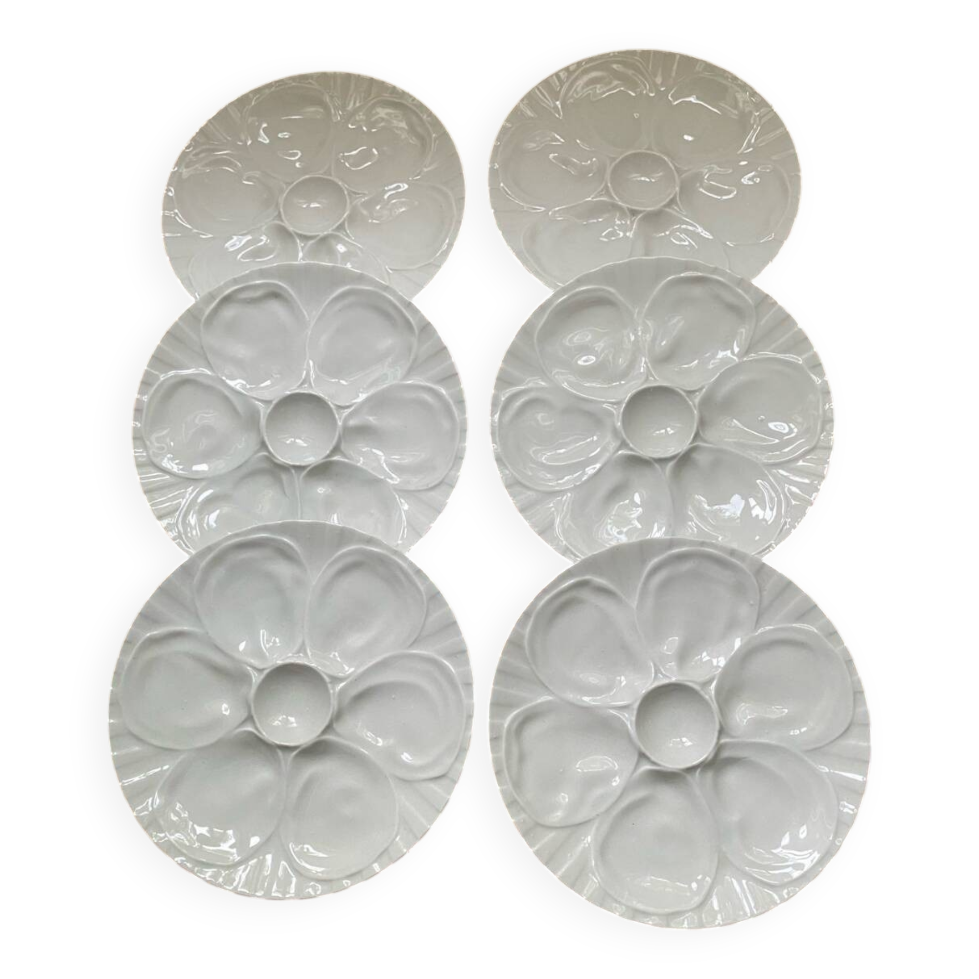 PILLIVUYT oyster plates