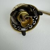 Lot 3 vintage opaline wall lights