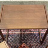 Set of 3 English teak nesting tables from the 1970s