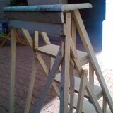 Vintage painter stepladder 6 steps