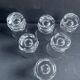 6 Daum Sorcy signed wine glasses