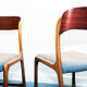 Chaises traîneau Baumann