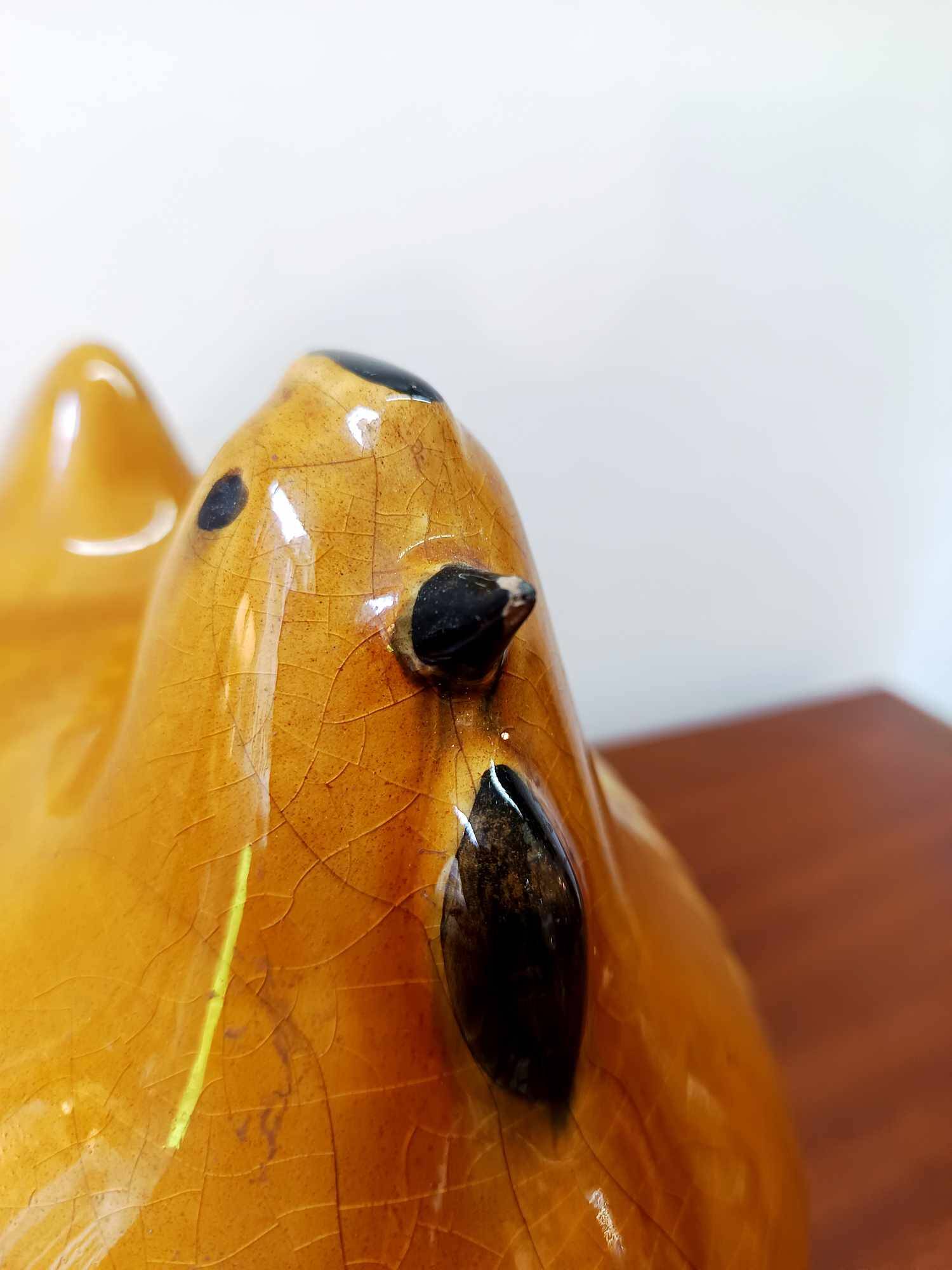 Vintage ceramic chicken terrine