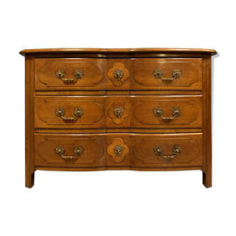 Louis XIV chest of drawers with crossbow façade around 1920-1930