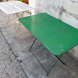 Iron folding garden table
