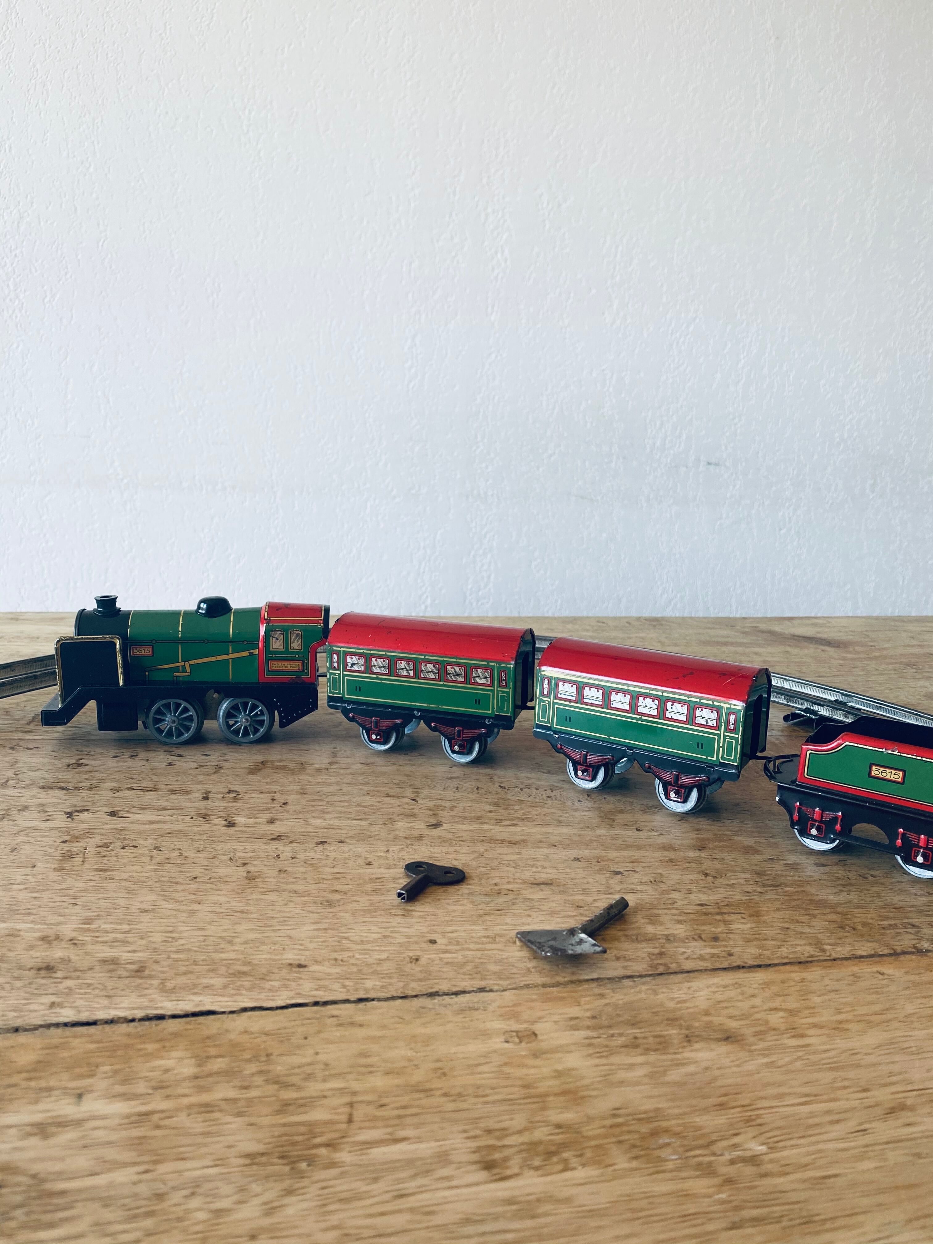 Metal Meccano Hornby Train of the 1940s