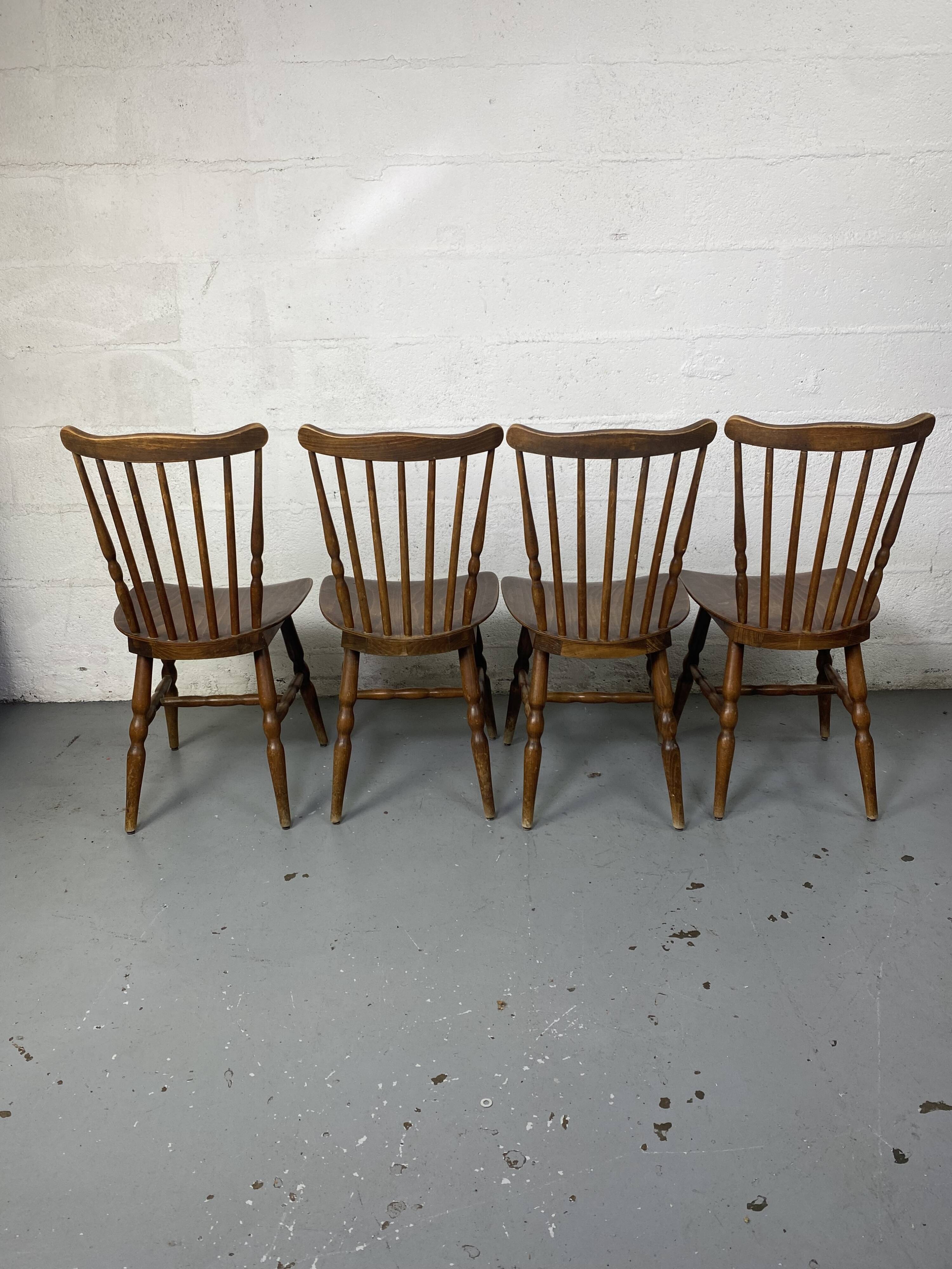 Lot de 4 chaises Baumann Tacoma
