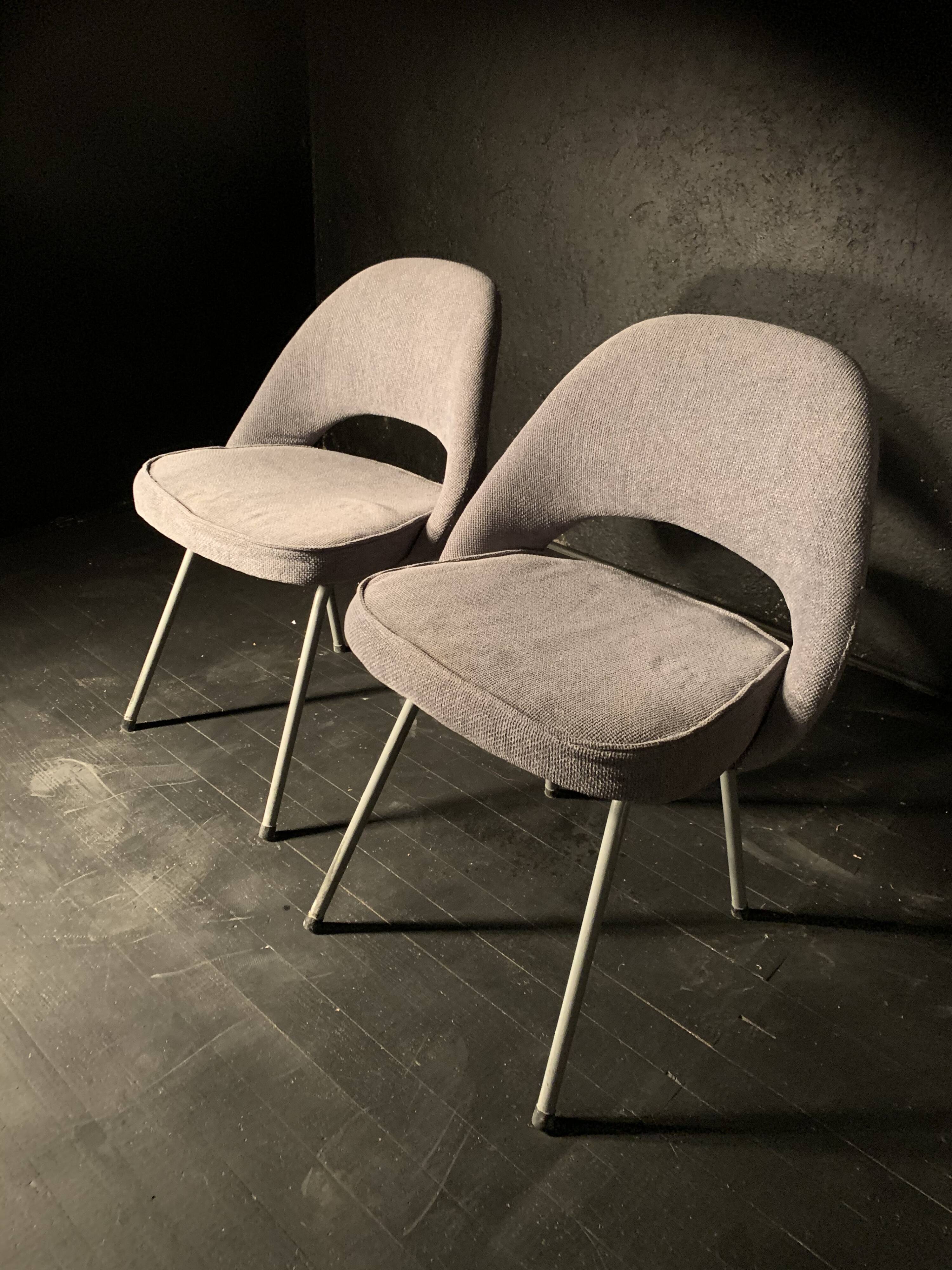 Pair of conference chair by Eero Saarinen for Knoll